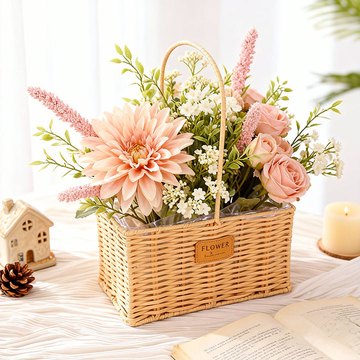 Decorative Wicker Storage Basket Stornfield