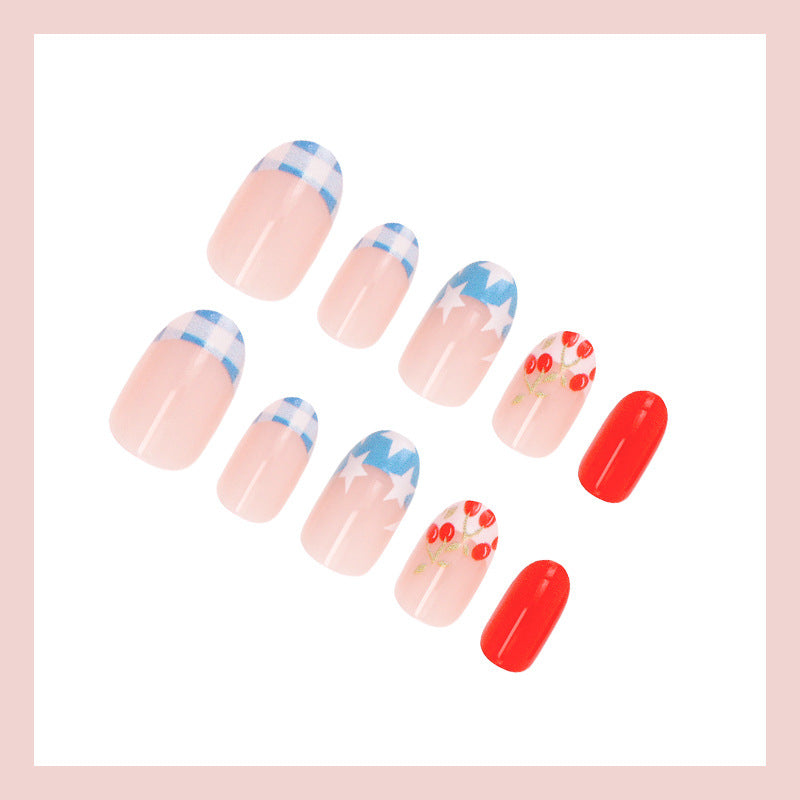 Artificial nails with playful design Stornfield