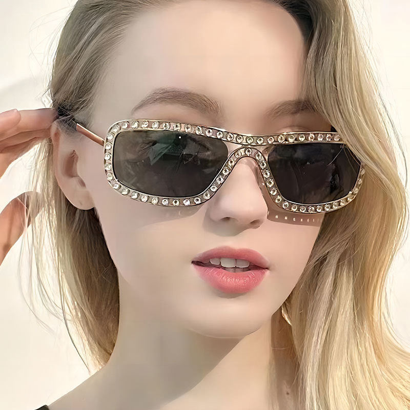 Women’s fashionable sunglasses with sparkling frame Stornfield