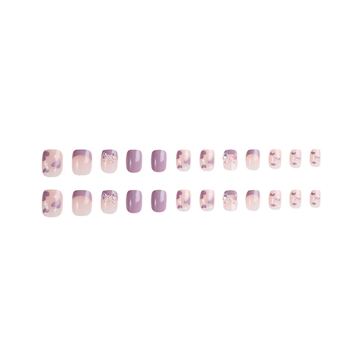 Stylish Decorative Press-On Nail Set
