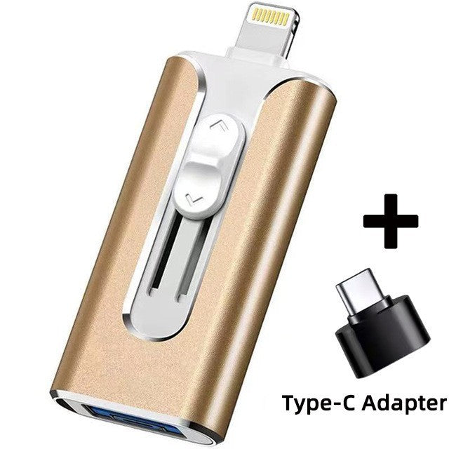 Versatile Dual-Connector USB Flash Drive Stornfield