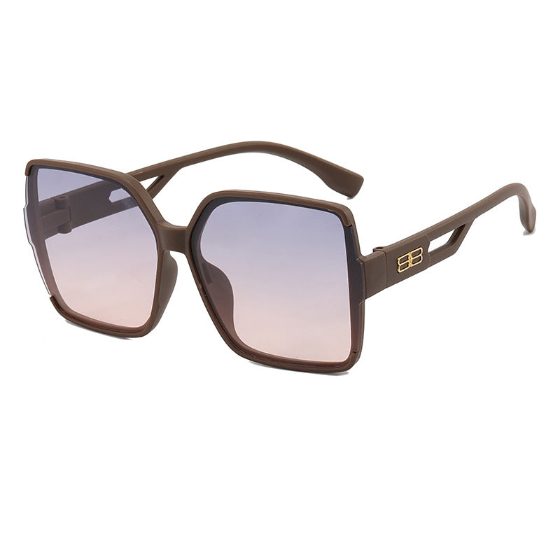 Ladies Oversized Sunglasses with striking angular design Stornfield