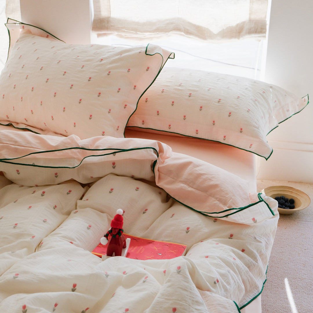 Elegant Embroidered Duvet Cover Set