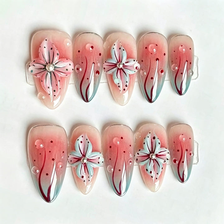 Artistic Floral Design Press-On Nails Stornfield 1790636524