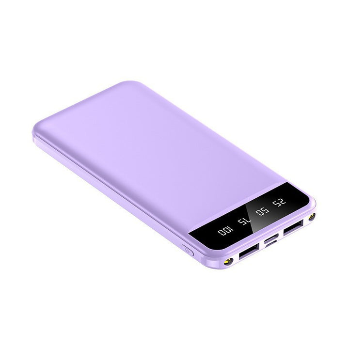 Portable power bank with state-of-the-art digital charge level display Stornfield