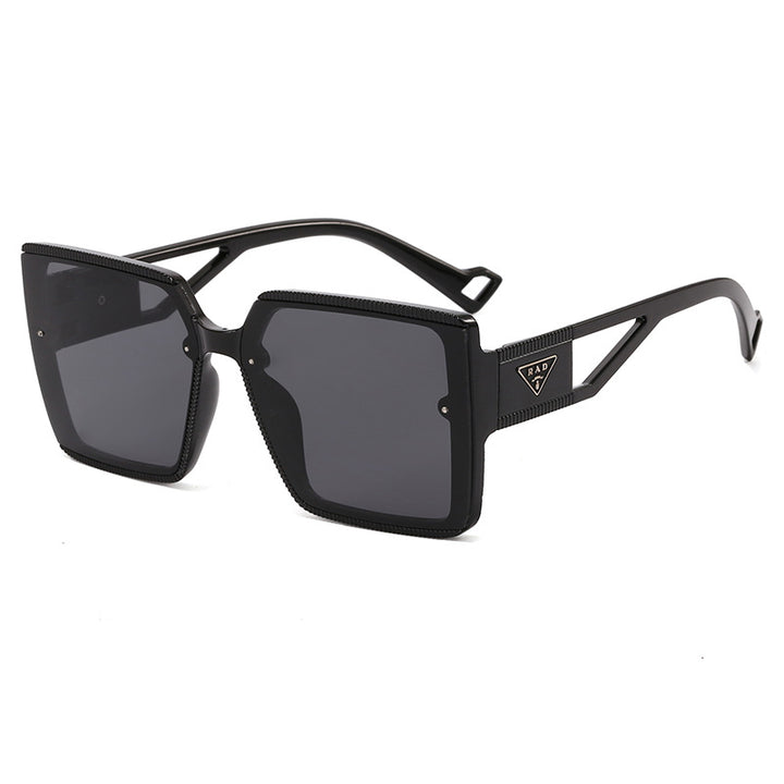 Women's fashionable square sunglasses with unique frame structure Stornfield