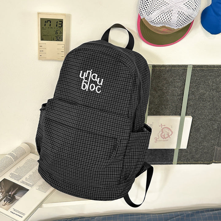Stylish Checked Design Backpack Stornfield