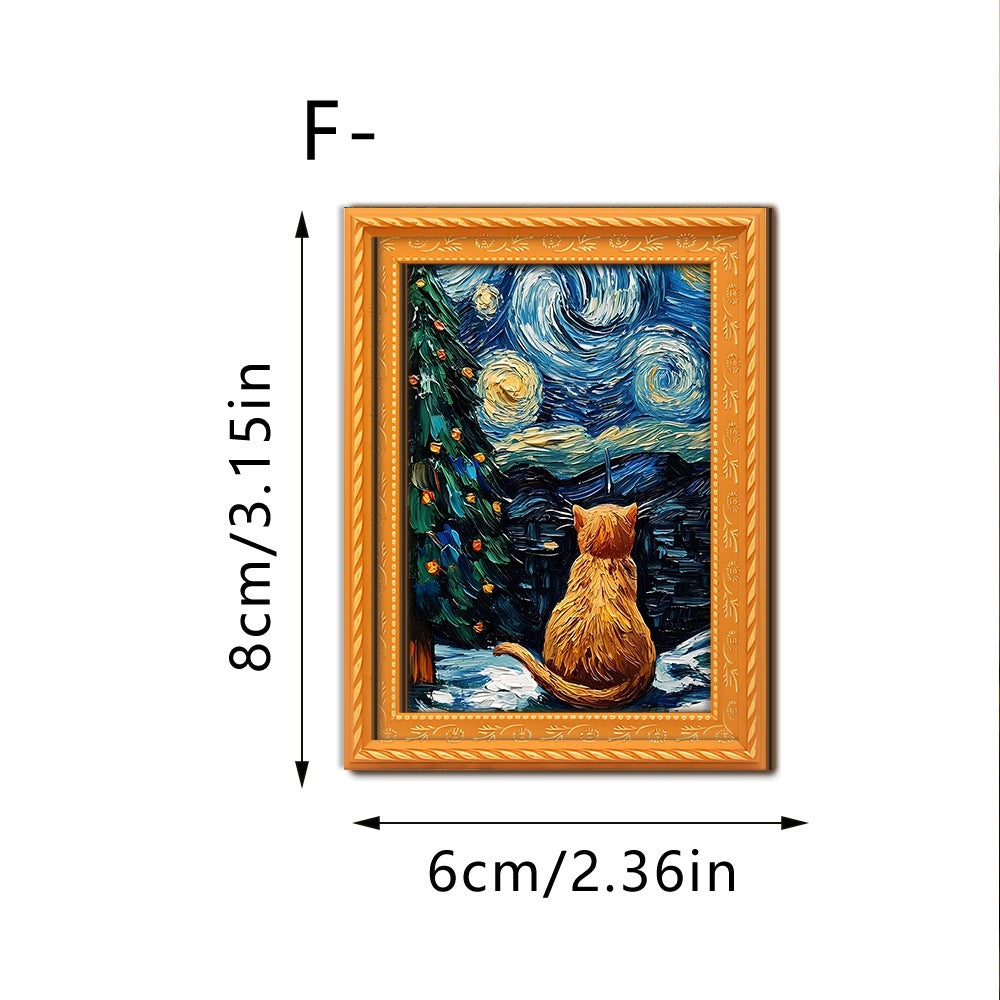 Decorative cat art with futuristic design Stornfield