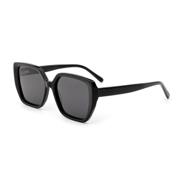 Women's sunglasses with fashionable, multifaceted frame and UV protection Stornfield