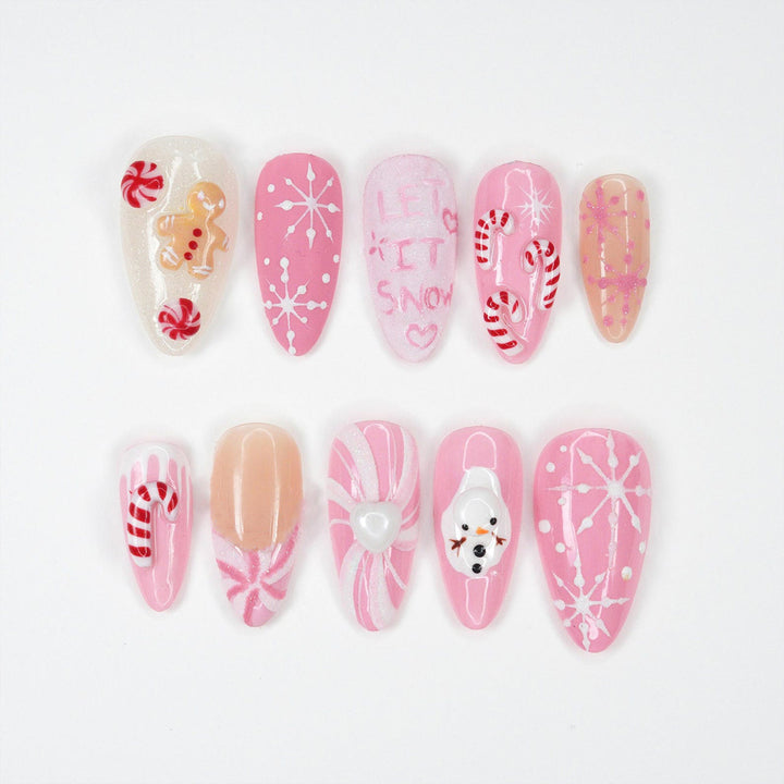 Festive Nail Templates Stornfield