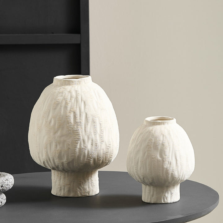 Decorative ceramic vase in modern design Stornfield