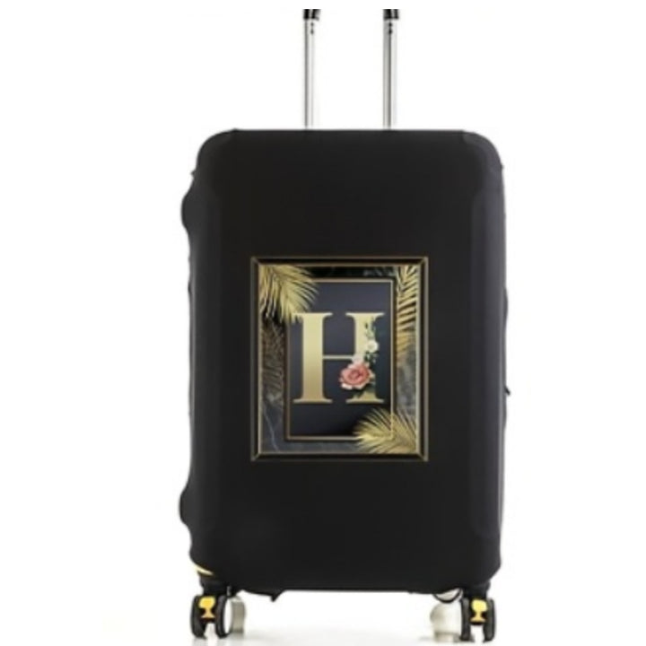 Women's Hard Shell Suitcase with Luxurious Flower Design Stornfield