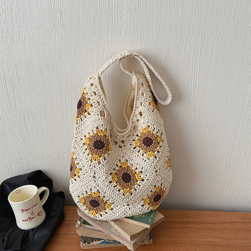 Artisan Crocheted Tote Bag