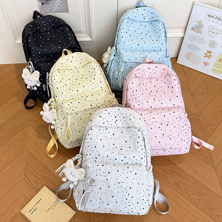 Star-Print Casual Backpack Stornfield