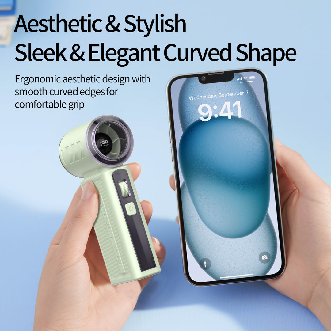 Women Portable Mini Fan with Power Bank Function Stornfield