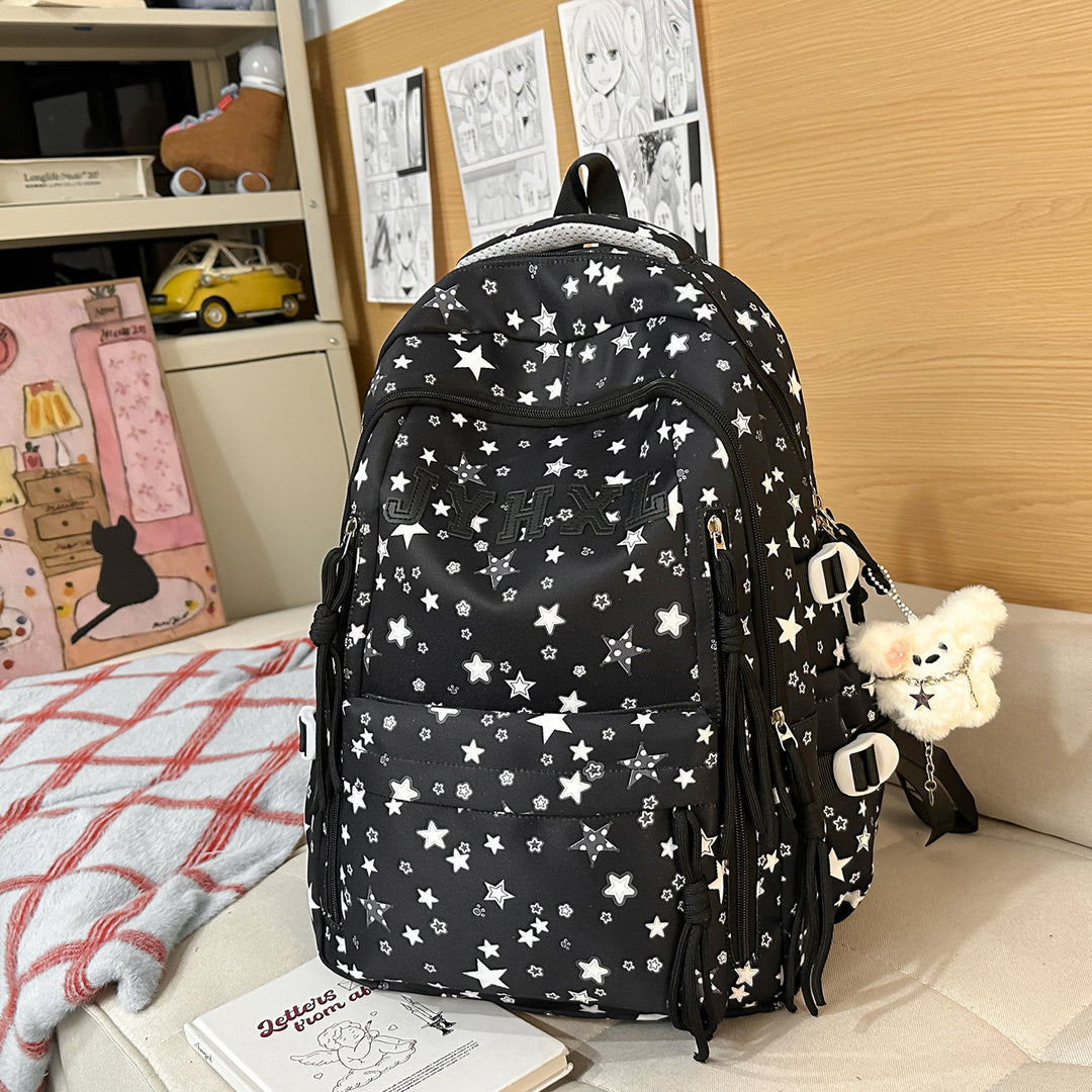 Star-Printed Casual Backpack Stornfield 1791205964
