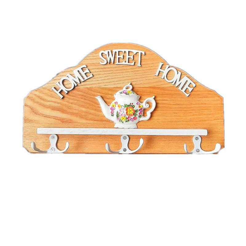 Decorative Home Sweet Home Wall Hook Rack