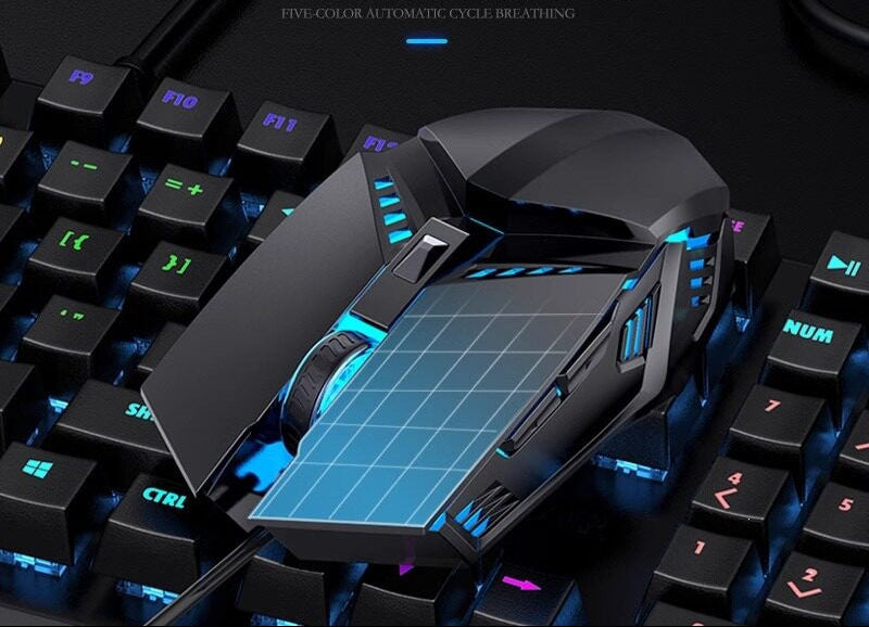 Ergonomic Gaming Mouse with Customizable DPI Stornfield