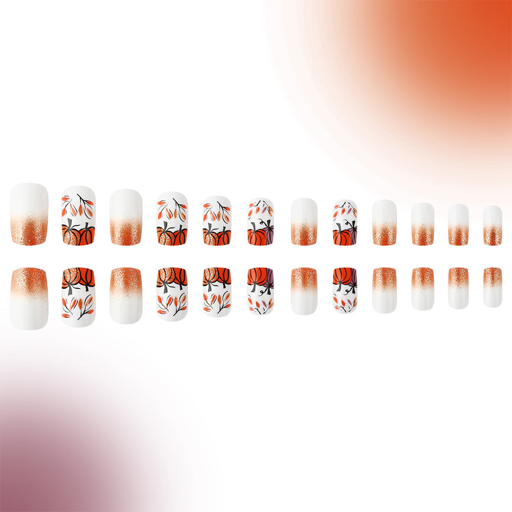 Autumn-Themed Decorative Press-On Nails Stornfield 1787543168