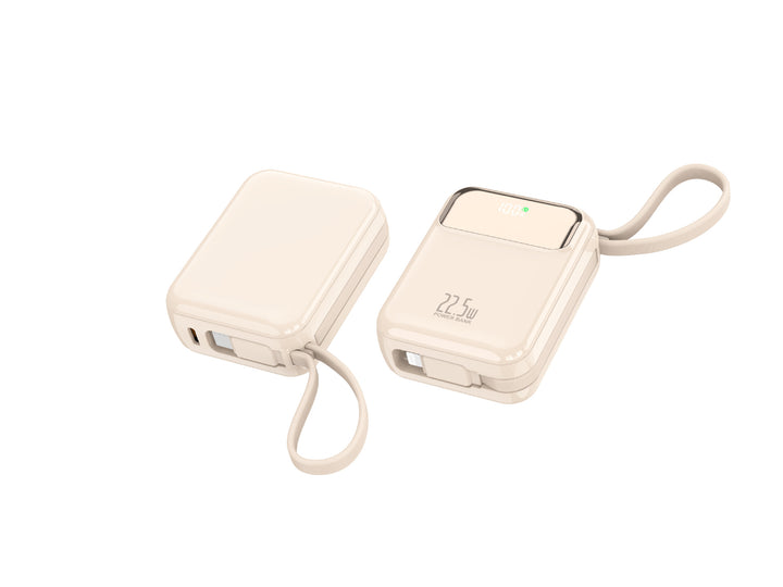 Compact power bank with multifunctional connection and digital charging display Stornfield
