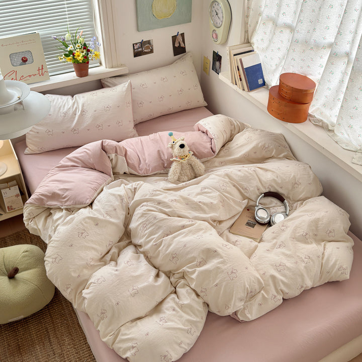 Bear-Themed Duvet Cover Set