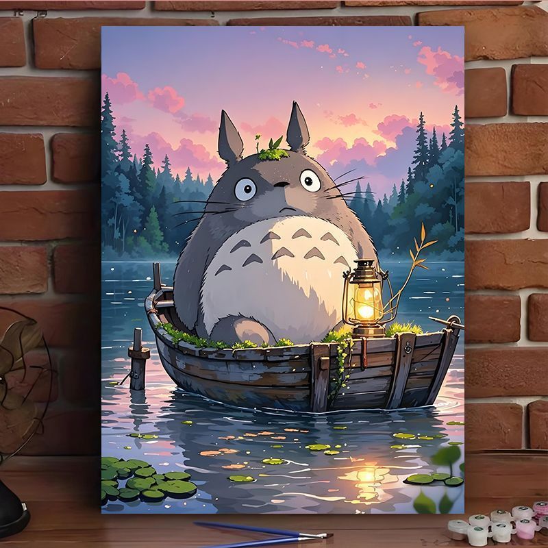 Enchanted Forest Scene Canvas Art Print Stornfield