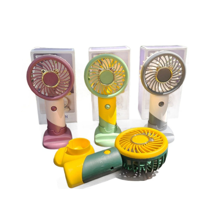 Unisex Portable Mini Fan with Rechargeable Battery Stornfield