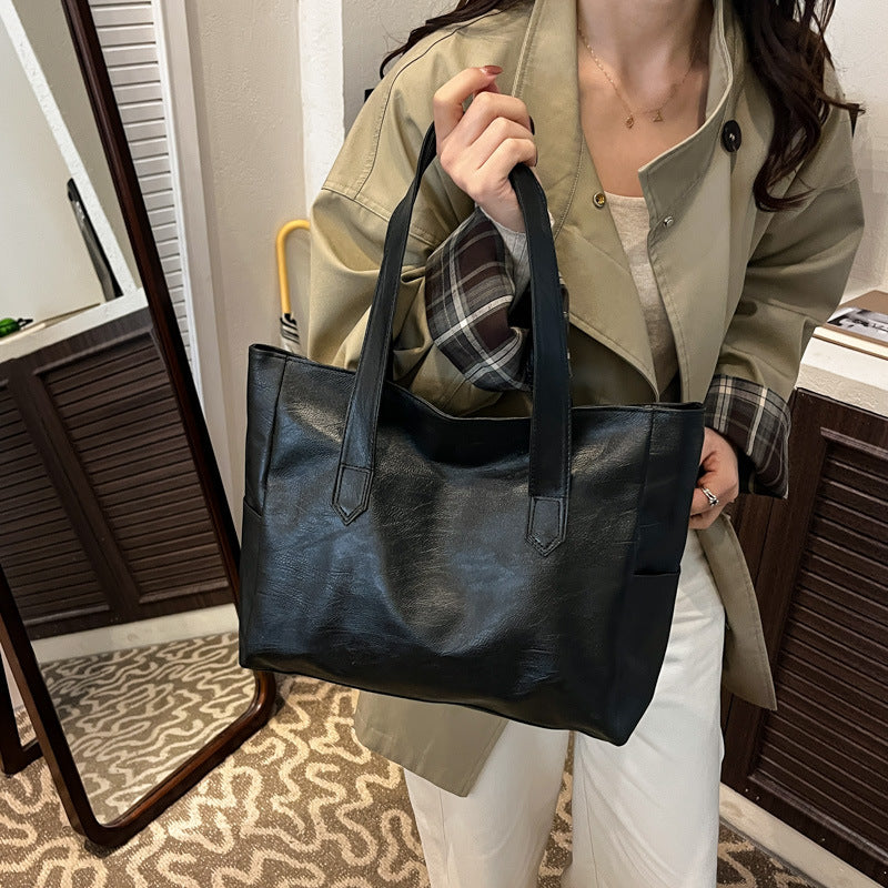 Premium Leather Tote Bag