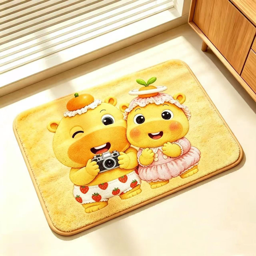 Cute Animal-Themed Bath Mat