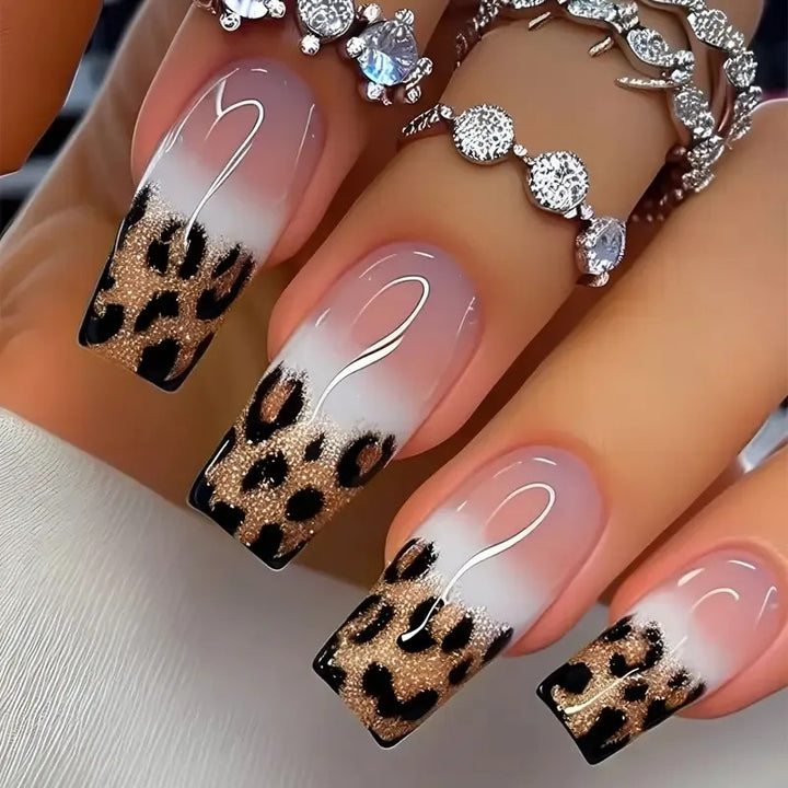 Glittery Ombre Nail Art Stornfield