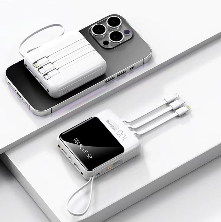 Power bank with multifunctional charging cable Stornfield
