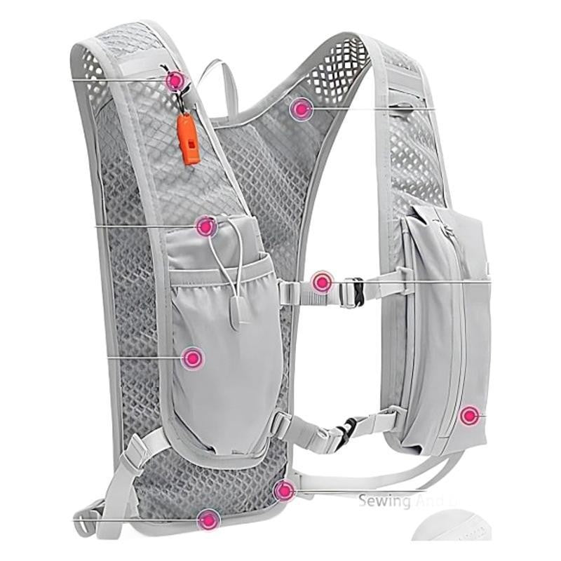 Sporty hydration backpack with breathable mesh back Stornfield