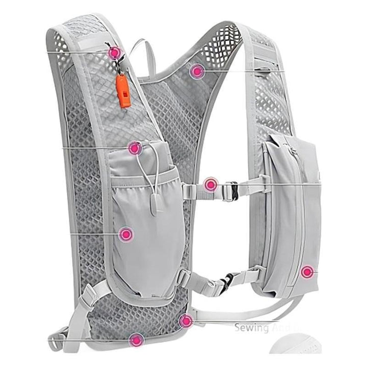 Sporty hydration backpack with breathable mesh back Stornfield