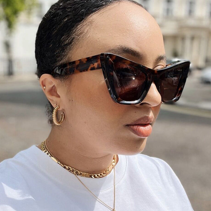 Ladies trendy cat-eye sunglasses with durable design and UV protection Stornfield