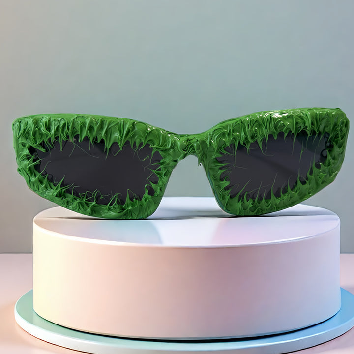 Ladies futuristic sunglasses with innovative and unique frame Stornfield