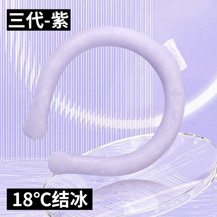 Women's flexible silicone LED neck light for hands-free reading and sports Stornfield