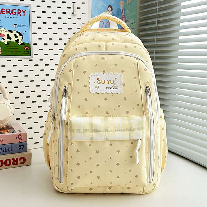 Stylish Star-Print Backpack Stornfield 1791205961
