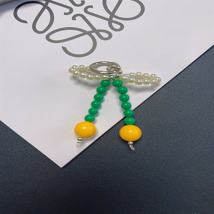 Decorative Beaded Charm Keychain Stornfield 1790135911