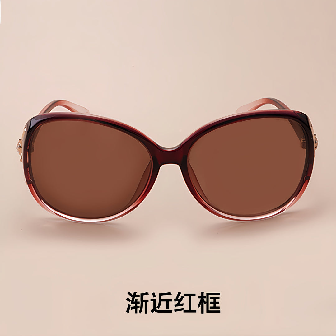 Ladies Luxurious Oversize Sunglasses with Stylish Decor Stornfield