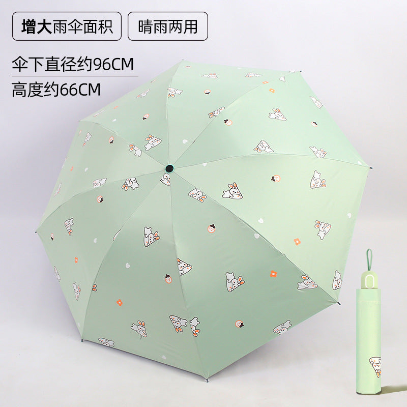 Women's Folding Umbrella with Playful Design Stornfield