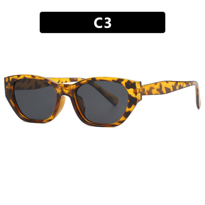 Ladies Cat-Eye Sunglasses with transparent, geometric frame Stornfield