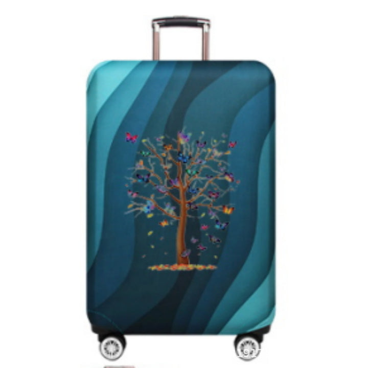 Women's Hard Shell Suitcase with Fashionable Butterfly Design Stornfield