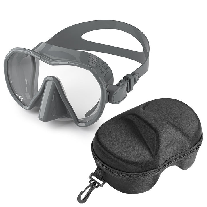 Diving mask with wide field of vision and comfortable wearing comfort Stornfield