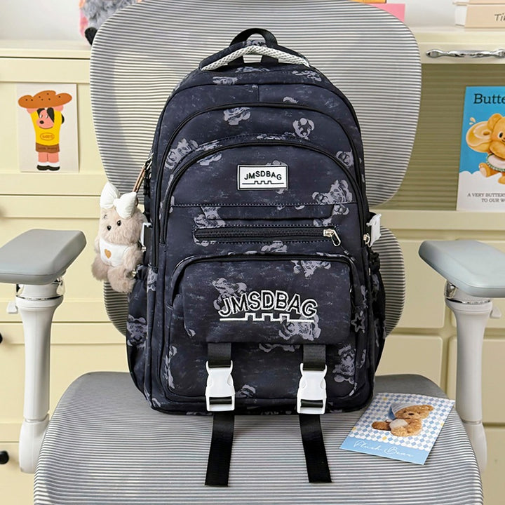Multi-Functional Printed Backpack Stornfield