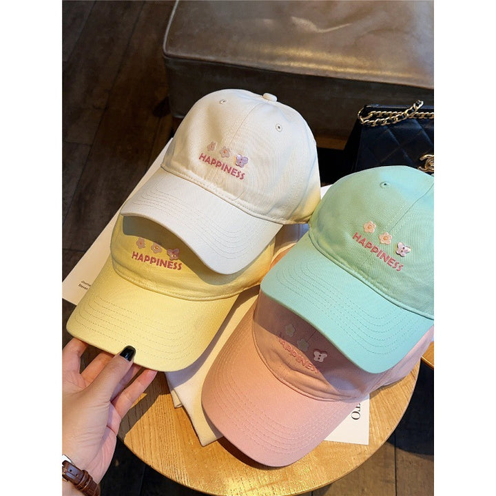 Women's Embroidered Happiness Baseball Cap Stornfield