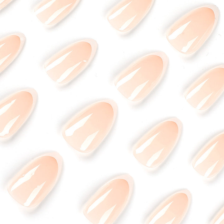 Artistic Nail Extensions in Elegant French Tip Design Stornfield