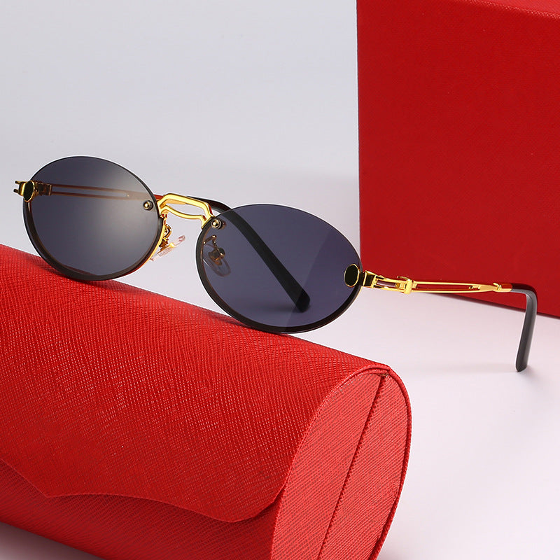 Women's fashionable sunglasses with intricate metal frame and stylish design Stornfield