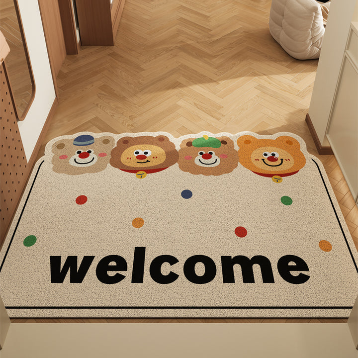 Cartoon Character Welcome Mat