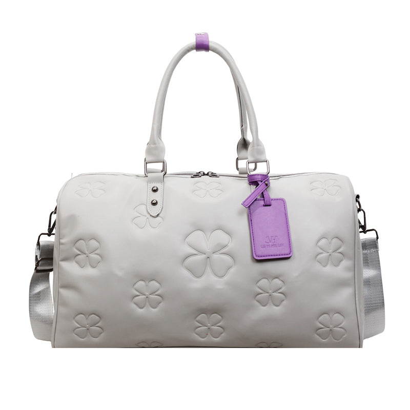 Stylish Embossed Travel Duffel Bag Stornfield