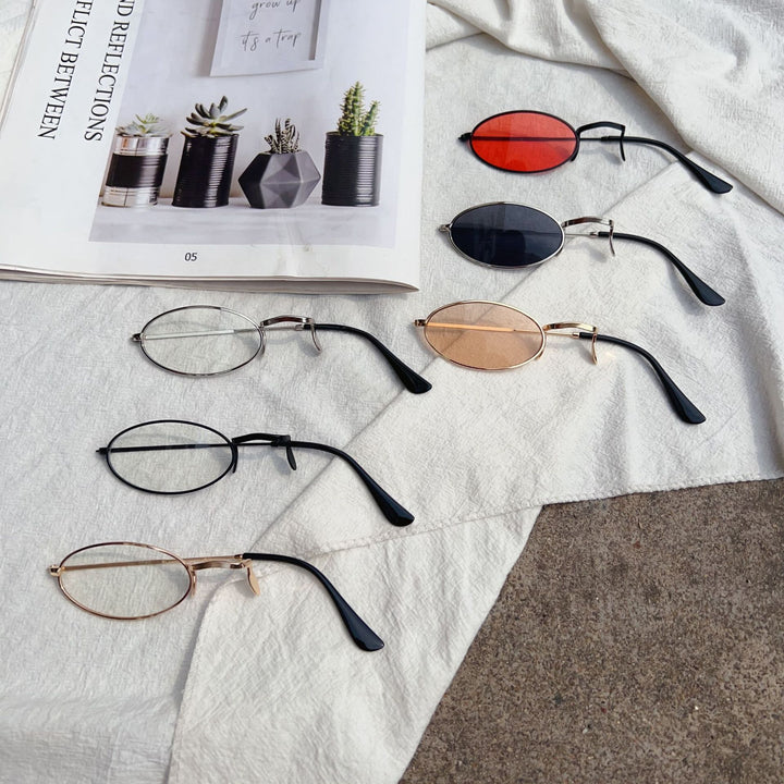Retro-Inspired Oval Frame Glasses Stornfield